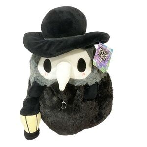 Squishable Mini 11” Plague Doctor Plush with Glow‎ In Dark Lantern NEW